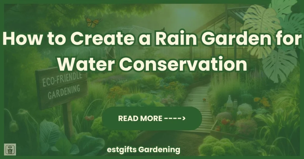 How to Create a Rain Garden for Water Conservation