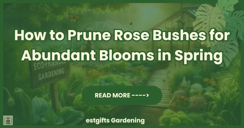 How to Prune Rose Bushes for Abundant Blooms in Spring