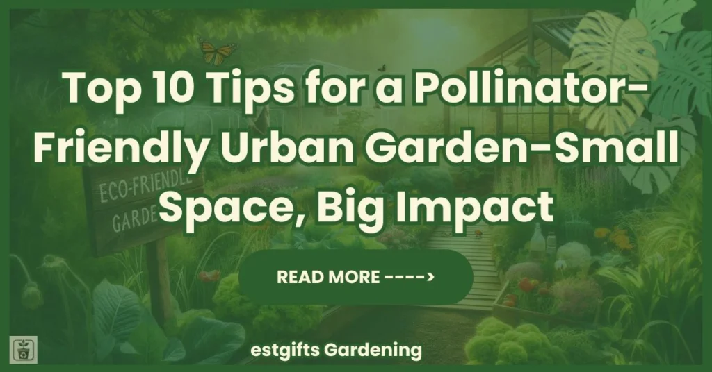 Top 10 Tips for a Pollinator-Friendly Urban Garden-Small Space, Big Impact