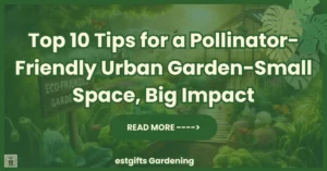 Top 10 Tips for a Pollinator-Friendly Urban Garden-Small Space, Big Impact